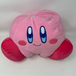 Tomy Club Mocchi Pink Kirby 30th Anniversary Plush Jumbo Large 16” Length